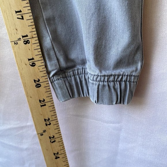 Tommy Hilfinger Jogger Drawstring Waist Pants Boy Small (8-10) Gray W/Pockets - Picture 7 of 16